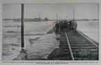 Knipsel: Spoordijk bij Wijchen - Watersnoodramp 1925 - 1926., Ophalen of Verzenden, 1920 tot 1940, Nederland, Knipsel(s)