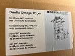 GEBERIT Duofix Omega inbouwreservoir 12 cm, Ophalen, Zo goed als nieuw, Toilet