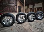 Alluminium velgen met winterbanden rav4 toyota 235/60 r16, Auto-onderdelen, Gebruikt, 16 inch, Banden en Velgen, Winterbanden