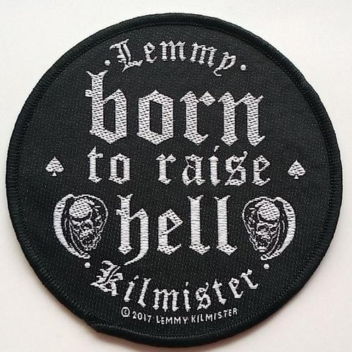 Motorhead erg mooie Lemmy Kilmister born to raise patch 123, Verzamelen, Muziek, Artiesten en Beroemdheden, Nieuw, Kleding, Verzenden