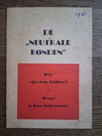 De "neutrale" bonden. Wie zijn hun leiders? [CPN 1961], Ophalen of Verzenden, Gelezen, Nederland