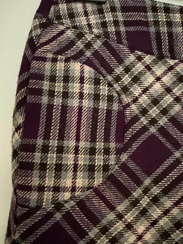 Mini rok paars multicolor, Kleding | Dames, Rokken, Zo goed als nieuw, Maat 38/40 (M), Paars, Boven de knie, Ophalen of Verzenden