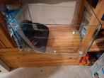 Aquarium ca 45L, zonder deksel en inhoud, 30cmx30cmx45cm, Ophalen, Zo goed als nieuw, Leeg aquarium