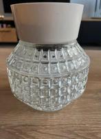 Vintage plafonnière, Huis en Inrichting, Lampen | Plafondlampen, Ophalen of Verzenden, Gebruikt, Glas