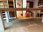 Stevige Houten Tafel - Groot Formaat, Ophalen, Gebruikt, 100 tot 150 cm, Eikenhout
