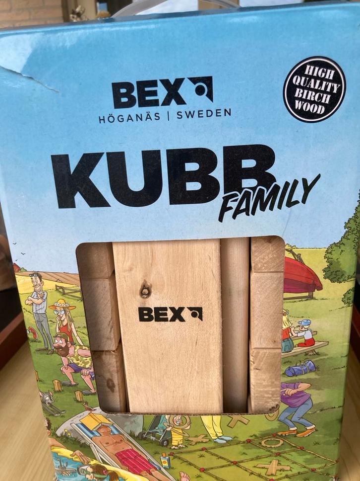 Bex Kubb Family Spel, Kinderen en Baby's, Speelgoed | Buiten | Los speelgoed, Nieuw, Ophalen