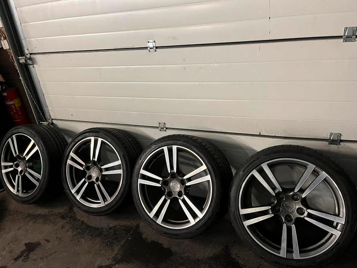 Porsche Panamera Turbo II velgen 20 inch OEM breedset zomer, Auto-onderdelen, Banden en Velgen, Velg(en), Zomerbanden, 20 inch