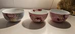 Set van 3 kommen Pip Studio, Huis en Inrichting, Keuken | Servies, Keramiek, Ophalen of Verzenden, Zo goed als nieuw, Kom(men)