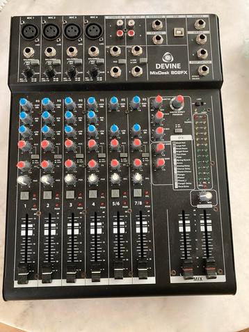 Devine MixDesk 802FX - Gebruikt, Prima Staat beschikbaar voor biedingen