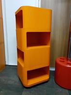 Kartell componibili oranje kast jaren 70 space age design, Huis en Inrichting, Gebruikt, ?, Kartell, ?