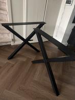Stalen X tafelpoten, Minder dan 50 cm, 50 tot 100 cm, Rond, Ophalen of Verzenden