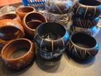 Houten armbanden, Sieraden, Tassen en Uiterlijk, Armbanden, Ophalen of Verzenden, Nieuw, Bruin, Hout