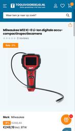 Milwaukee M12 IC-0 (S) Inspectiecamera - Nieuw!, Doe-het-zelf en Verbouw, Gereedschap | Machine-onderdelen en Toebehoren, Ophalen of Verzenden