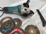 Makita 9525NB Haakse Slijper, Doe-het-zelf en Verbouw, Gereedschap | Slijpmachines, Ophalen, Gebruikt, 1000 watt of meer, Haakse handslijpmachine