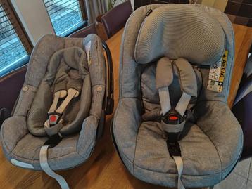 Maxi Cosi Pebble + 2way Pearl + 2wayfix - Nomad Green beschikbaar voor biedingen