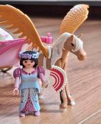 Playmobil 5143. Vliegend paard, koets en prinses, Ophalen of Verzenden, Zo goed als nieuw