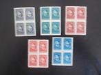 NL1945 KINDERZEGELS per serie of blokken van 4 LEES, Verzenden, Na 1940, Postfris