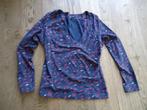 Blauwe ZILCH overslag top XXL, Blauw, Maat 46/48 (XL) of groter, Ophalen of Verzenden, Gedragen