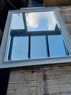 spiegel zilver met White off rand nieuwprijs € 50, Doe-het-zelf en Verbouw, Glas en Ramen, Ophalen, Minder dan 80 cm, Minder dan 80 cm