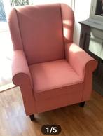Fauteuil - oud roze, Ophalen, Zo goed als nieuw