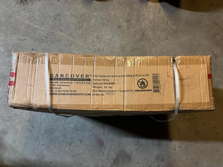 Nieuw PVC Zeil 8x10 meter – 600 g/m² – Ongebruikt, Doe-het-zelf en Verbouw, Zeil en Folie, Nieuw, Zeil, 15 m² of meer, Ophalen