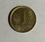 1 peseta Spanje 1980, Ophalen of Verzenden, Overige landen