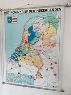 landkaart Nederland uitgeverij de Evenaar uit Zandvoort, Ophalen, 1800 tot 2000, Nederland, Landkaart