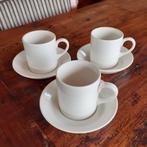 Wedgwood TRADITIONAL PLAIN  Espresso kop en schotels, Ophalen of Verzenden, Zo goed als nieuw, Wedgwood, Kop(pen) en/of Schotel(s)