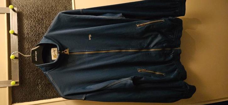 Authentieke Donker blauwe Cavello maat 56, Kleding | Heren, Jassen | Zomer, Zo goed als nieuw, Maat 56/58 (XL), Blauw, Ophalen of Verzenden