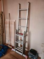 Ladder met steiger optie, Ophalen, 4 meter of meer