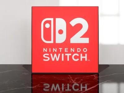 Nintendo Switch Reclamebak met LED Verlichting, Verzamelen, Merken en Reclamevoorwerpen, Nieuw, Ophalen of Verzenden