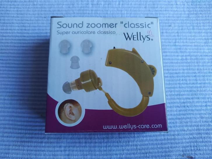 Wellys Classic Hearing Amplifier, Diversen, Verpleegmiddelen, Nieuw, Ophalen of Verzenden