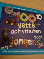 100 vette activiteiten voor jongens, Boeken, Kinderboeken | Jeugd | onder 10 jaar, Ophalen of Verzenden, Nieuw
