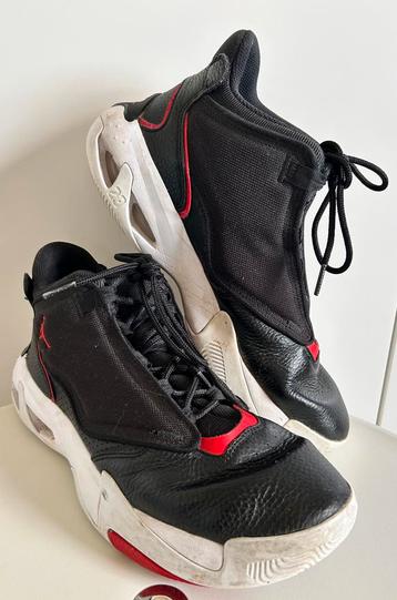 Zwarte Jordan Flight basketball schoenen maat 45 beschikbaar voor biedingen