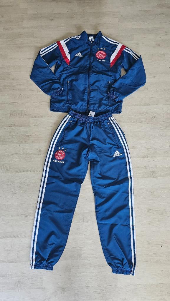 Ajax THUIS Presentatie Pak! Seizoen 14/15! Sponsor! Mt S!, Kleding | Heren, Sportkleding, Zo goed als nieuw, Voetbal, Maat 46 (S) of kleiner