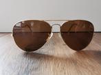 Vintage Ray-Ban 62mm Aviator Bausch & Lomb Rayban, Ray-Ban, Ophalen of Verzenden, Bruin, Zonnebril