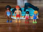 Playmobil waterfiets met glijbaan en familie, Ophalen of Verzenden, Zo goed als nieuw, Complete set