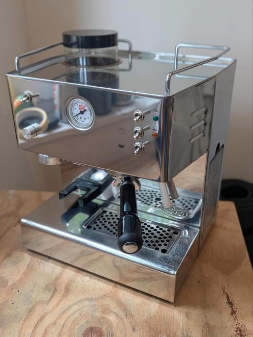 Quickmill 3035 espressomachine + maler revisie Quick Mill, Witgoed en Apparatuur, Koffiezetapparaten, Zo goed als nieuw, Gemalen koffie