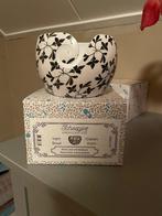 Kluwenhouder,Yarn Bowl,zwart wit,Black Leaf, Ophalen of Verzenden, Nieuw, Haken, Patroon of Boek