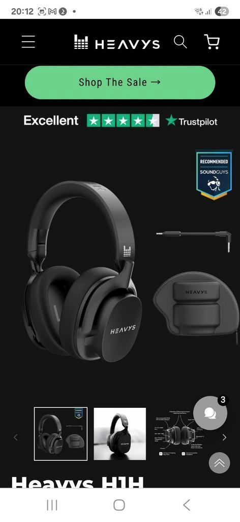 heavys koptelefoon.de 1e  speciaal voor heavy metal, Audio, Tv en Foto, Koptelefoons, Nieuw, Overige merken, Bluetooth, Ophalen of Verzenden