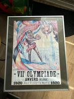 Olympische spelen (repro) poster 1920, Verzamelen, Posters, Verzenden, Rechthoekig Staand