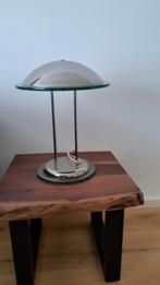 Vintage Herda Tafellamp Disign, Huis en Inrichting, Lampen | Tafellampen, Ophalen, Zo goed als nieuw, Glas, Minder dan 50 cm