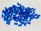Partij 100x nieuwe 1x2 Lego plaatjes in doorzichtige kleuren, Ophalen of Verzenden, Nieuw, Losse stenen, Lego