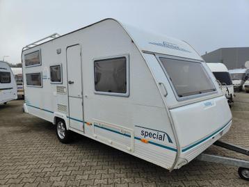 5-pers. Eifelland 500 met stapelbed, rondzit en treinzit beschikbaar voor biedingen