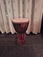 Originele djembe, incl. draagzak, Muziek en Instrumenten, Percussie, Ophalen, Gebruikt, Trommel