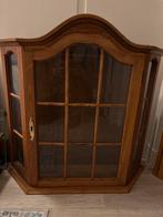Antiek hangkastje, jaren '70, 70x66 cm, Huis en Inrichting, Kasten | Vitrinekasten, Gebruikt, Minder dan 25 cm, Minder dan 100 cm