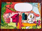 Toonder. Tom Poes kaart. uitgifte 1974. AMRO bank., Ophalen of Verzenden, Olivier B, Bommel en Tom Poes, Zo goed als nieuw