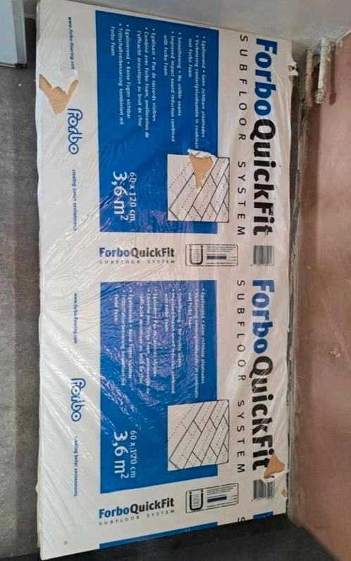 Forbo QuickFit ondervloer (10 m²) – Nieuw, Doe-het-zelf en Verbouw, Isolatie en Afdichting, Nieuw, Overige materialen, Minder dan 4 cm