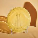 Vintage 2st Amberkleurige Sierra Arcoroc Glazen Borden., Ophalen of Verzenden, Huis en Inrichting