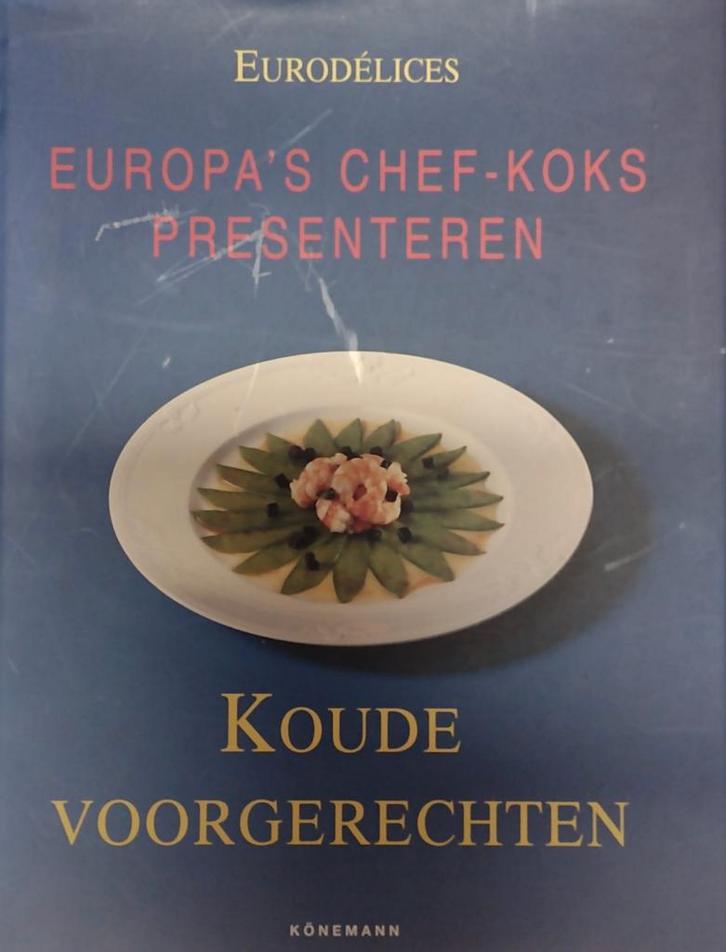 Eurodelices koude voorgerechten Konemann, Boeken, Kookboeken, Zo goed als nieuw, Voorgerechten en Soepen, Frankrijk, Ophalen